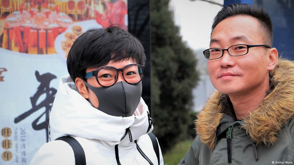 blandt Citron humane Life behind a mask — air pollution in China – DW – 01/18/2018
