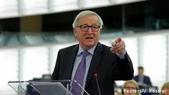 EP Rede Juncker in Strassburg