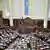 В зале заседаний парламента Украины - Верховной рады