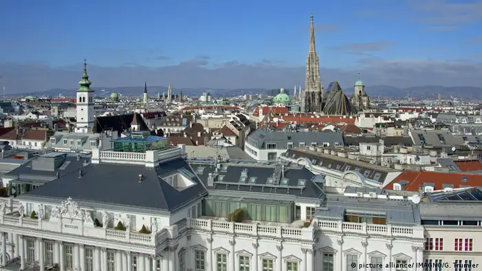 Panoramablick über Wien