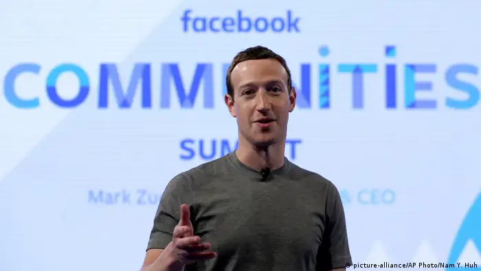 Mark Zuckerberg, CEO de Facebook