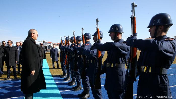 Türkischer Präsident Tayyip Erdogan in Kutahya
