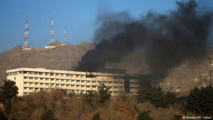 Afghanistan Angriff auf Intercontinental Hotel in Kabul