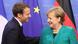 Emmanuel Macron and Angela Merkel Emmanuel Macron and Angela Merkel