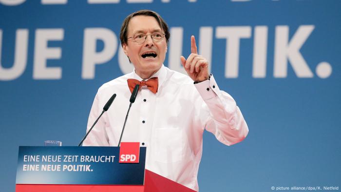 Karl Lauterbach es diputado del Partido Socialdemócrata en el Bundestag y experto en salud pública.
