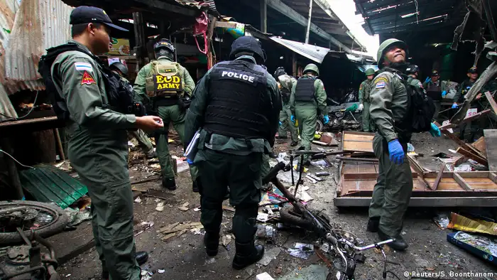 Thailand Bombenanschlag in Yala (Reuters/S. Boonthanom)
