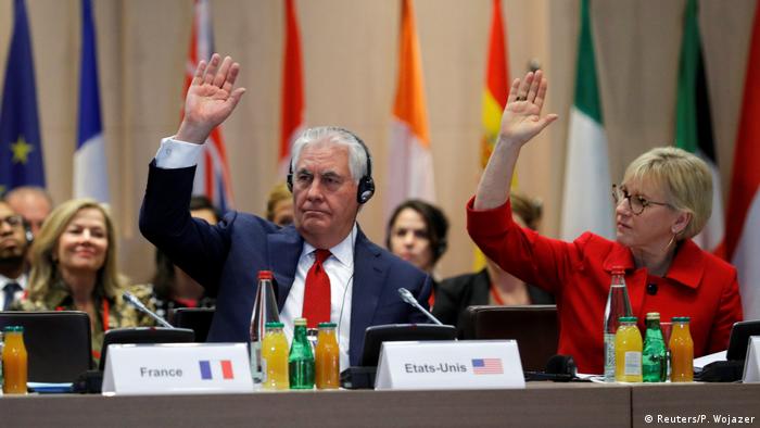 Рекс Тиллерсон поддержал создание Международного партнерства против безнаказанности в отношении применения химического оружия