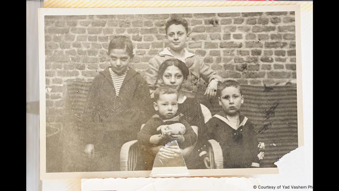 Los hijos de la familia Keller-Moses en la década de 1920.