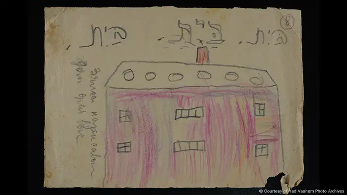 Un dibujo de niño muestra una casa.
