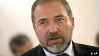 Außenminister Avigdor Lieberman (Archivfoto: AP)