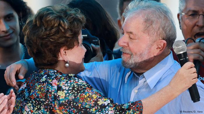 Brasilien Wahlkampf Luiz Inacio Lula da Silva (Reuters/D. Vara)