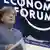 Ангела Меркель выступает на Давосском форуме