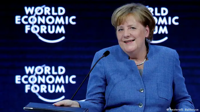 Weltwirtschaftsforum 2018 in Davos | Angela Merkel