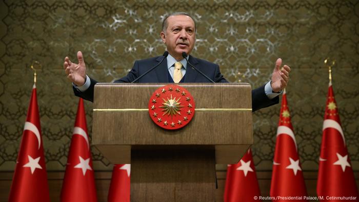 Türkei Präsident Tayyip Erdogan in Ankara (Reuters/Presidential Palace/M. Cetinmuhurdar)