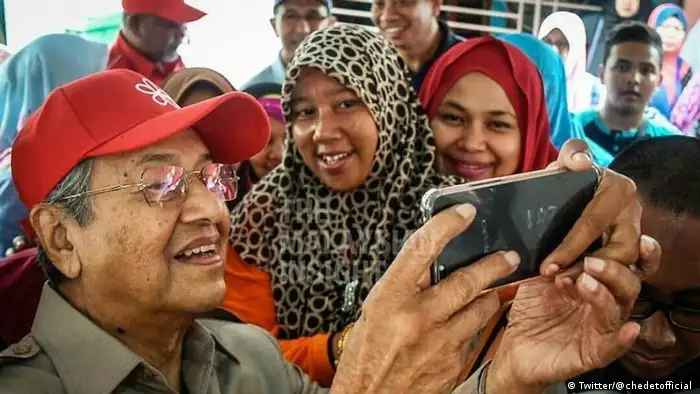 Malaysia Mahathir Mohamad (Twitter/@chedetofficial )