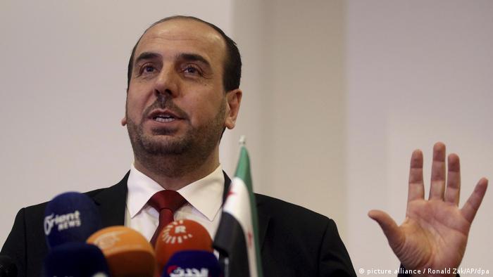 Nasr al-Hariri is the cheif negotiator for the Syrian opposition 