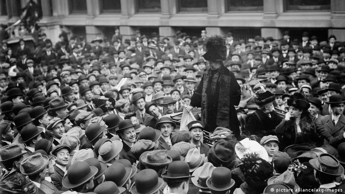 USA Suffragetten | Emmeline Pankhurst (picture alliance/akg-images)