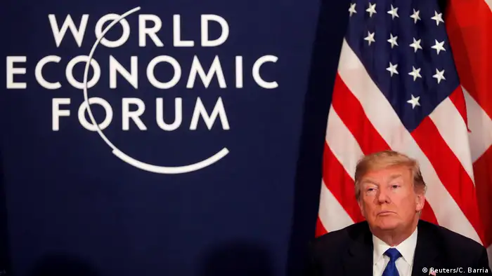 Schweiz Davos Weltwirtschaftsforum Donald Trump
