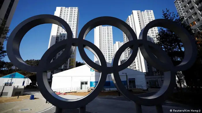 Südkorea Pyeongchang 2018 - Olympisches Dorf in Gangneung