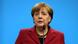 German Chancellor and leader of the Christian Democratic Union (CDU) Angela Merkel gives a statement German Chancellor and leader of the Christian Democratic Union (CDU) Angela Merkel gives a statement
