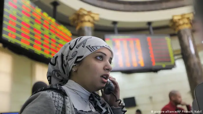 Ägypten Börse in Kairo (picture-alliance/AP Photo/A. Nabil)