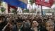 Митингующие на ондой из улиц Тбилиси 6 мая Митингующие на ондой из улиц Тбилиси 6 мая