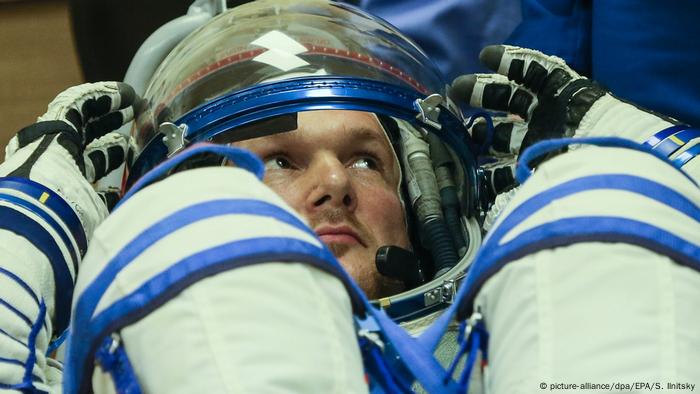 Astronaut Alexander Gerst (picture-alliance/dpa/EPA/S. Ilnitsky)
