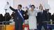 Honduras President Juan Orlando Hernandez and his wife Honduras President Juan Orlando Hernandez and his wife