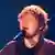 Ed Sheeran am Mikrofon