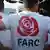FARC supporters at a campaign rally in Bogota, Colombia