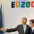 Чешский премьер Тополанек и украинский президент Ющенко на пражском самите