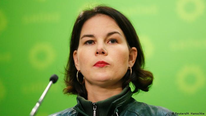 Annalena Baerbock, the leader of Germany's Green party (Reuters/H. Hanschke)