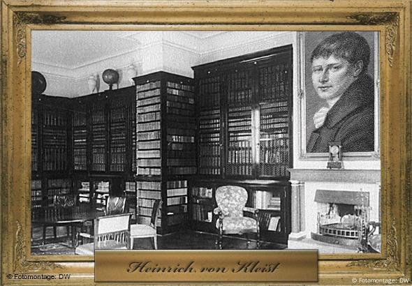 Heinrich von Kleist (Porträt: picture alliance / dpa, Montage: Philip Kleine / Peter Steinmetz)