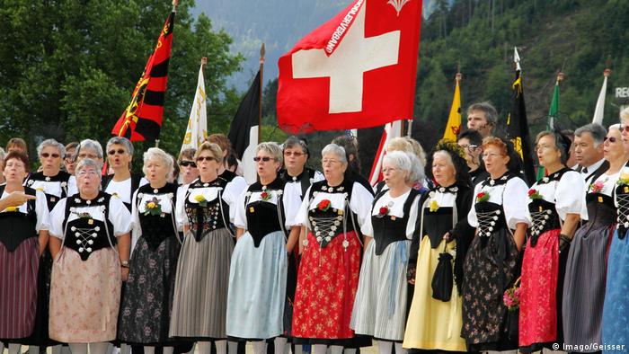 Swiss yodeling festival
