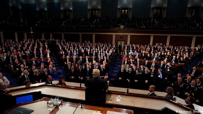 Trump addresses congressional lawmakers