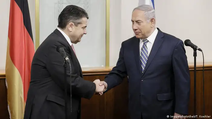 Israel Jerusalem Sigmar Gabriel trifft Benjamin Netanjahu