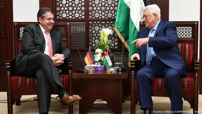 Palästina Ramallah Sigmar Gabriel trifft Mahmud Abbas