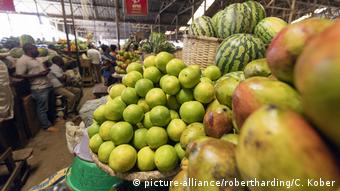Afrika Ruanda Frischwarenmarkt