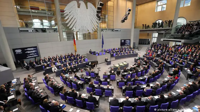 Berlin Holocaust Gedenkstunde im Bundestag