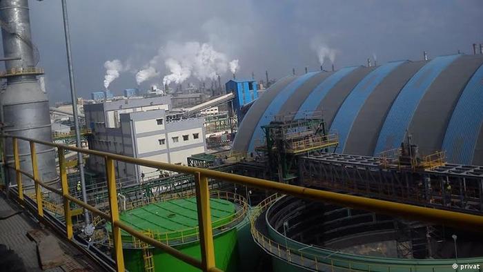 Umweltverschmutzung von Chemiefabrik Jorf Lasfar in Marokko