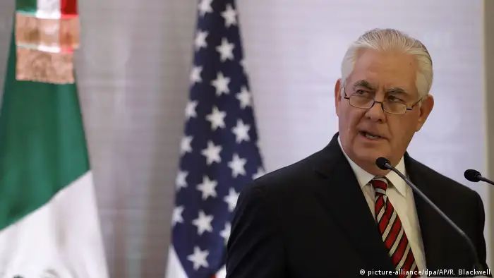 Mexiko US-Außenminister in Lateinamerika (picture-alliance/dpa/AP/R. Blackwell)