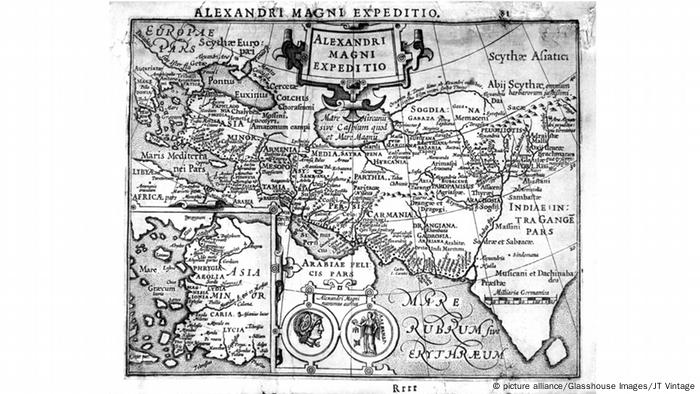  Alexander the Great's realm (picture alliance/Glasshouse Images/JT Vintage)