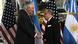 US Secretary of State Rex Tillerson and Argentine Foreign Minister Jorge Faurie (r) meeting in Buenos Aires US Secretary of State Rex Tillerson and Argentine Foreign Minister Jorge Faurie (r) meeting in Buenos Aires