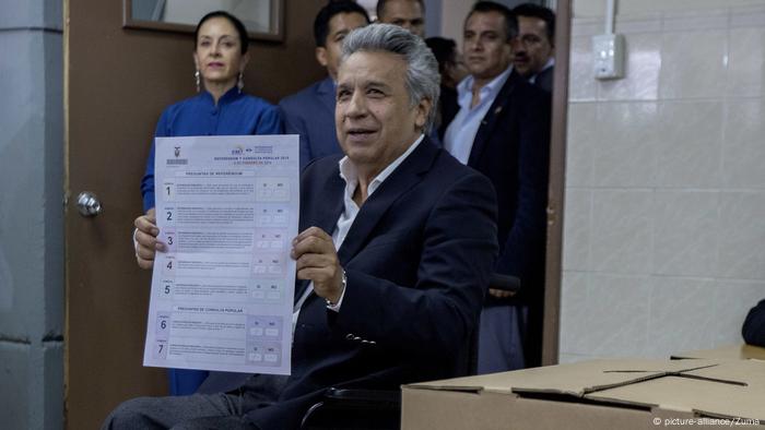 Ecuador Referendum Lenin Moreno (picture-alliance/Zuma)