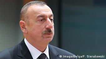 Ilham Aliev, presidente de Azerbaiyán.