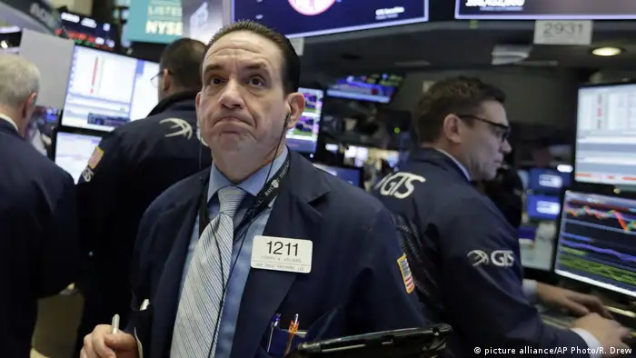 USA Börse New York Tommy Kalikas (picture alliance/AP Photo/R. Drew)