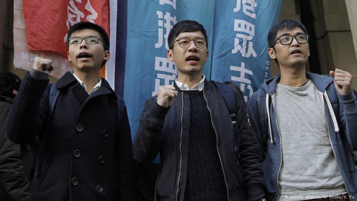 Joshua Wong, Nathan Law, Alex Chow Joshua Wong, Nathan Law, Alex Chow