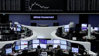 Торговый зал Франкфуртской биржи