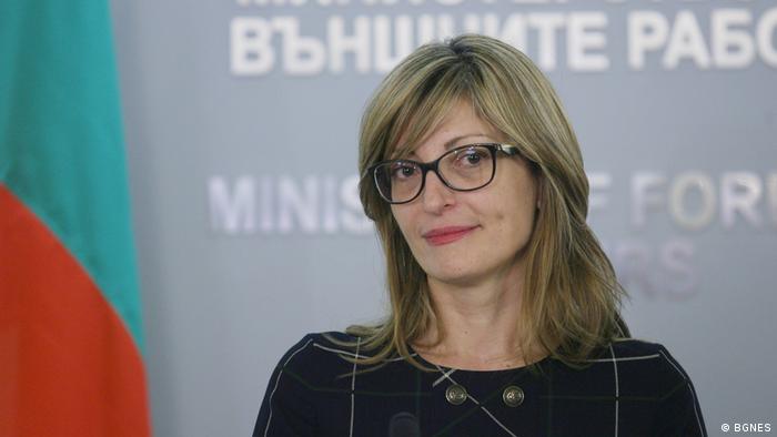 bulgarische Außenministerin Ekaterina Zaharieva 