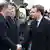 Emmanuel Macron und Gilles Simeoni Korsika